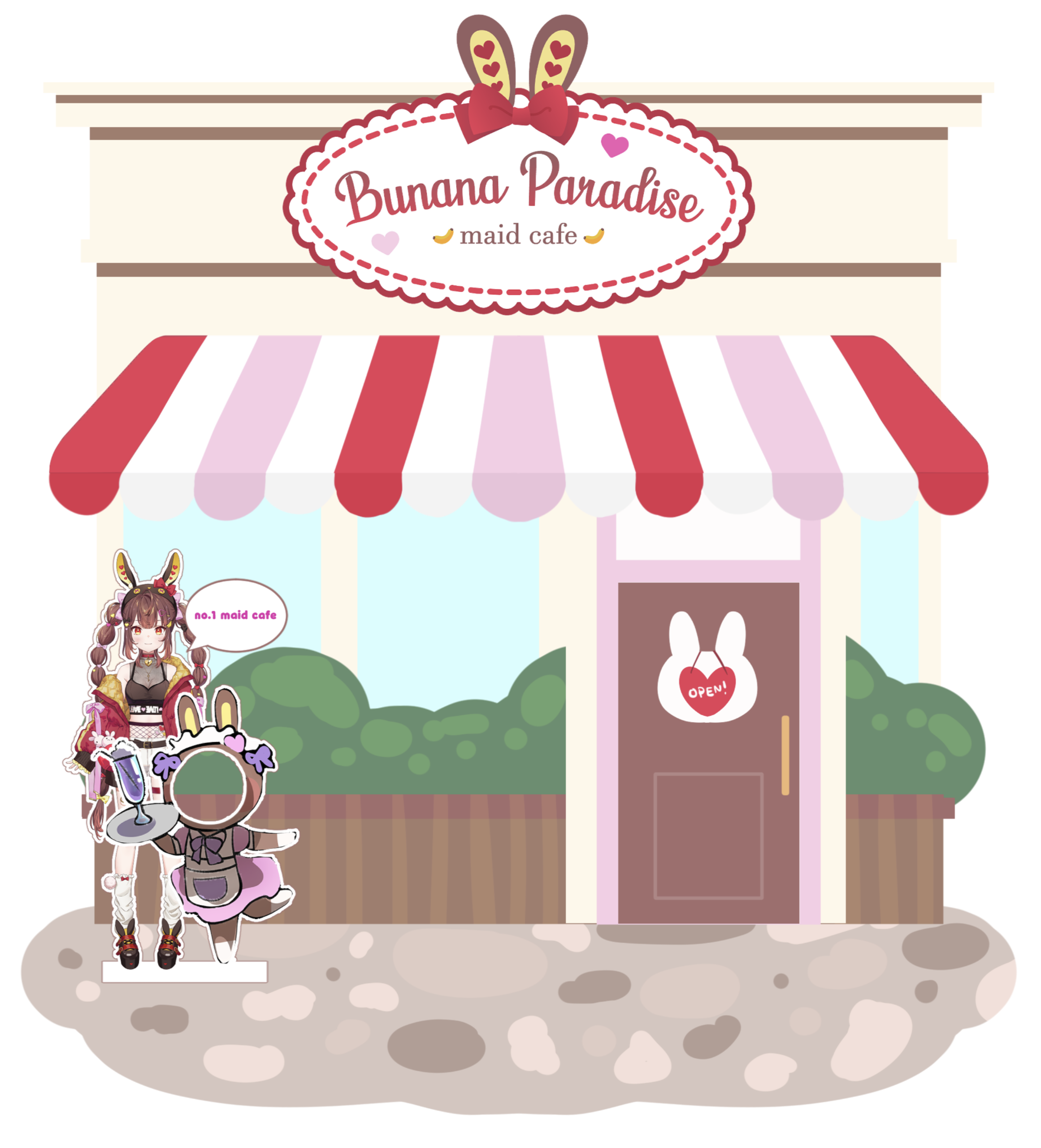 Bunana Paradise Cafe front